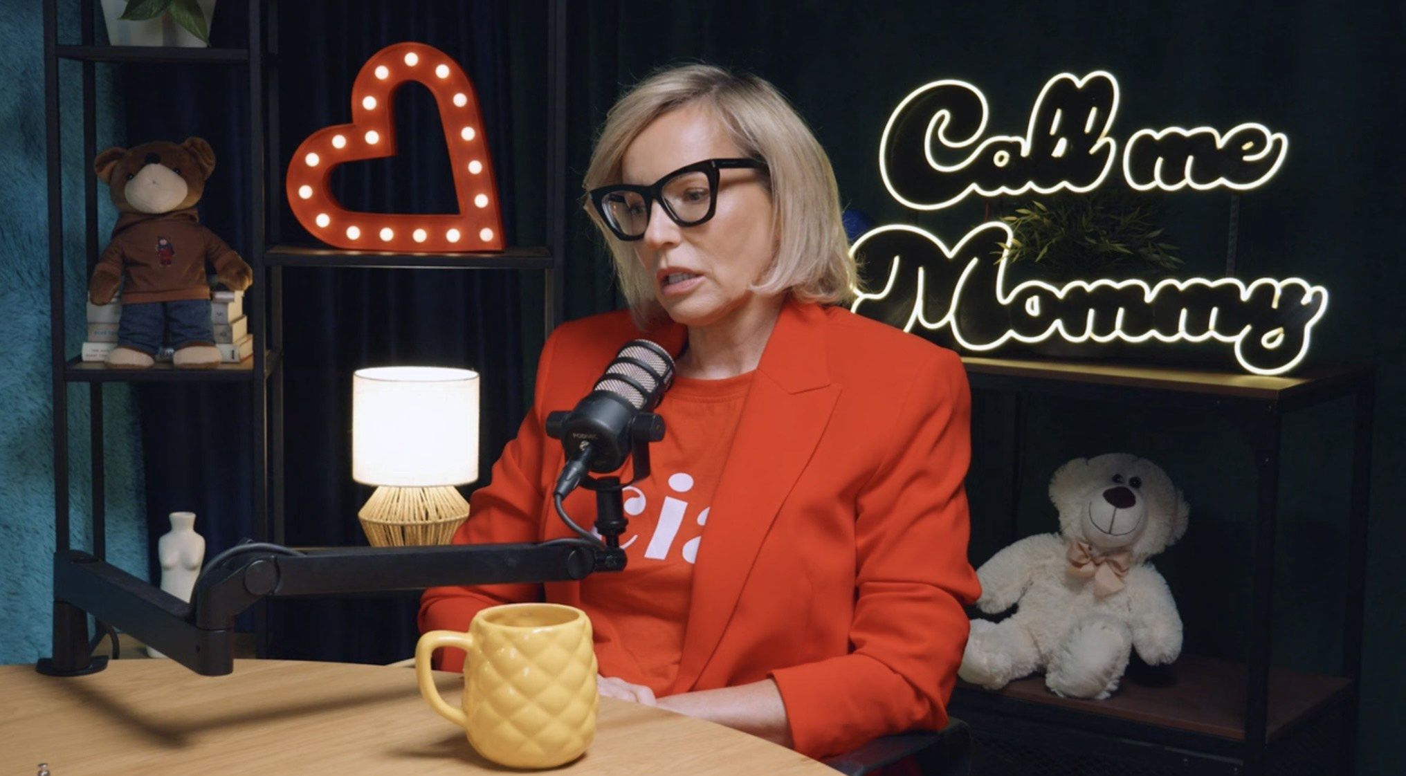 Paulina Smaszcz podczas rozmowy