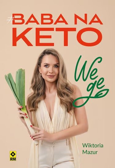 Okładka książki "Baba na keto. Wege"
