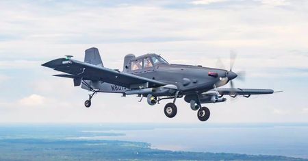 OA-1K Skyraider II wchodzi do służby. Wyeliminował maszynę z Polski