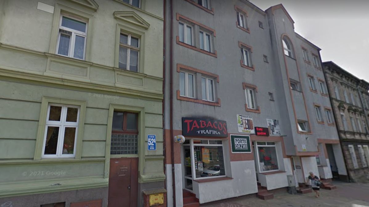 Jedna z kamienic przy ul. Młyńskiej w Koszalinie