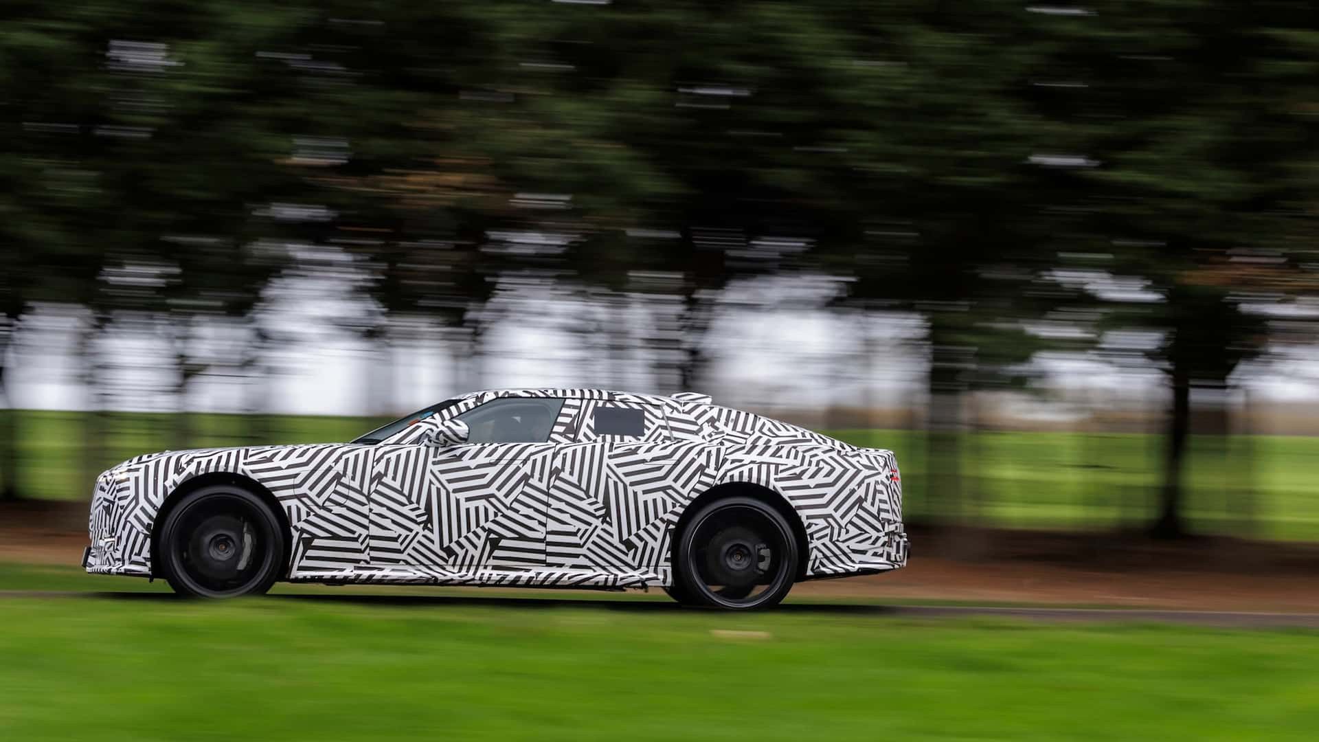 Nowy Jaguar podczas zimowych testów
