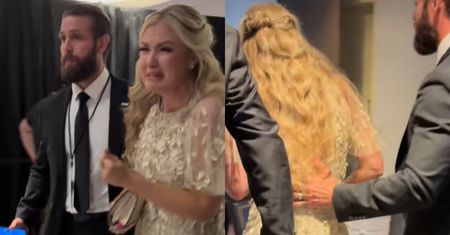 Strzelanina na kolacji z Trumpem. Erika Kirk cała we łzach