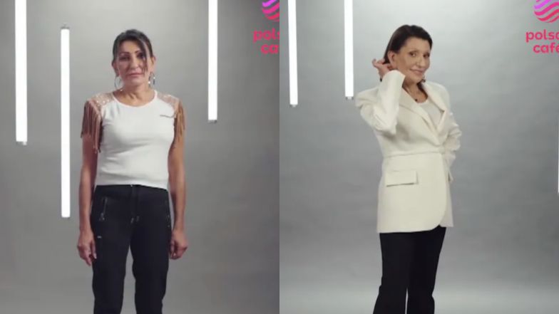 Przemiana uczestniczki programu "10 lat młodsza w 10 dni" 