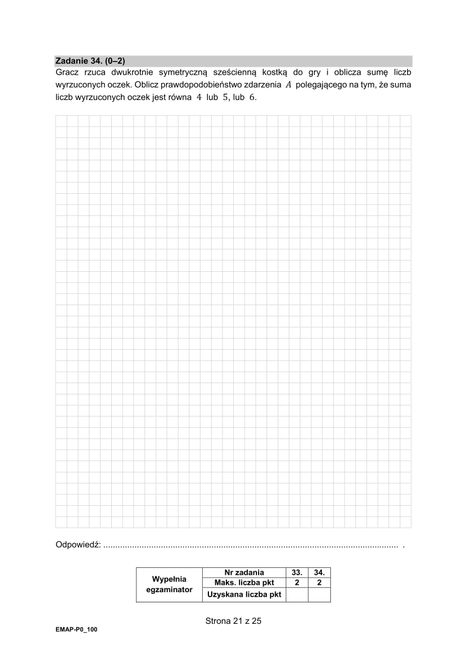 Matura z matematyki 2021. Arkusze CKE na poziomie podstawowym. 