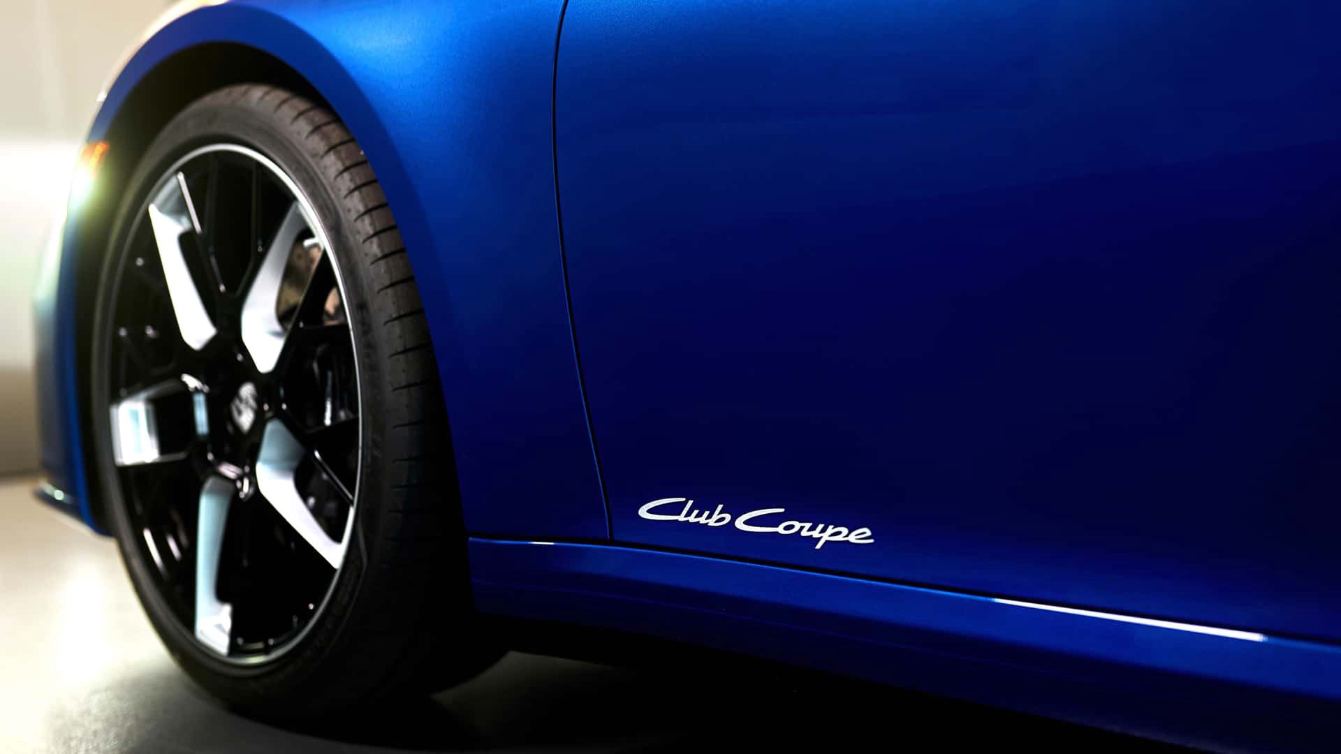 Porsche 911 Carrera T Club Coupe
