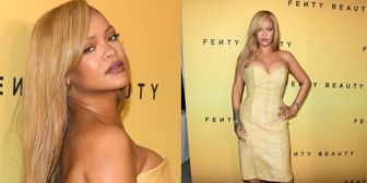 Rihanna prezentuje IMPONUJĄCY w dopasowanej sukience. Klasa? (ZDJĘCIA)