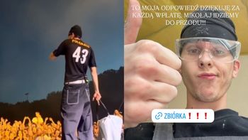 Eryk Moczko ODPOWIADA na aferkę po koncercie. Wspiera zbiórkę na chorego chłopca i rapuje o "CZTERECH K*RWACH", które rzucił na Bemowie...