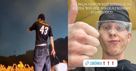 Eryk Moczko ODPOWIADA na aferkę po koncercie. Wspiera zbiórkę na chorego chłopca i rapuje o "CZTERECH K*RWACH", które rzucił na Bemowie...