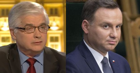 Cimoszewicz o Dudzie: "Nie potrafi funkcjonować bez swojego patrona"