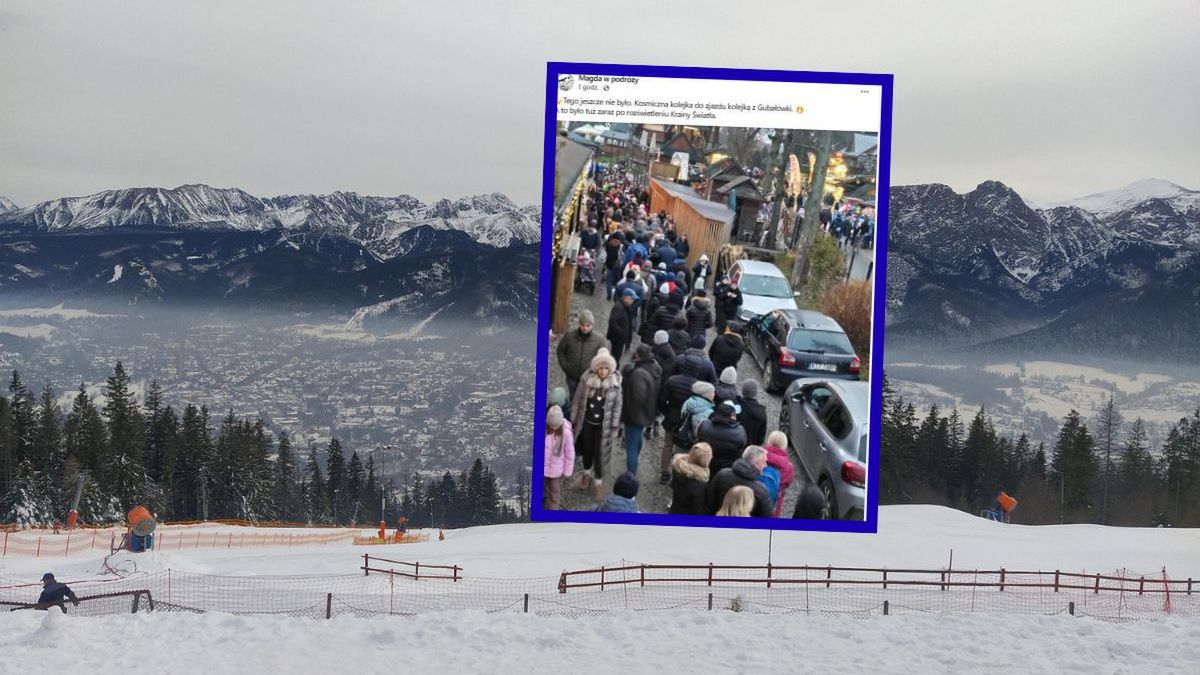 Gigantyczne kolejki w Zakopanem