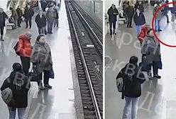 Przerażające sceny w Moskwie. Wepchnął chłopca wprost pod pociąg