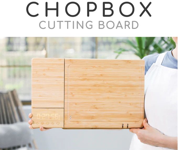 ChopBox czyli inteligentna deska do krojenia. Czego to ludzie nie wymyślą!