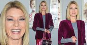Aksamitna Edyta Olszówka promuje nowy film