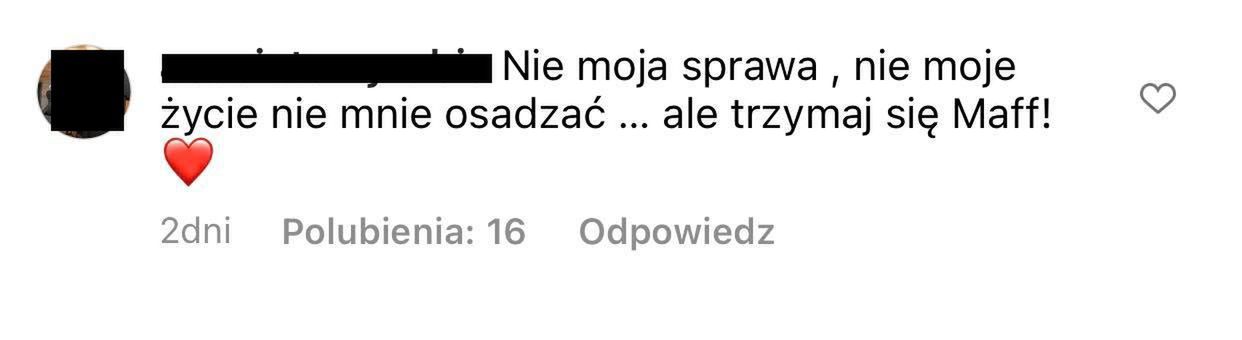 Maffashion DZIĘKUJE ZA WSPARCIE po SKANDALU z Sebastianem Fabijańskim i Rafalalą