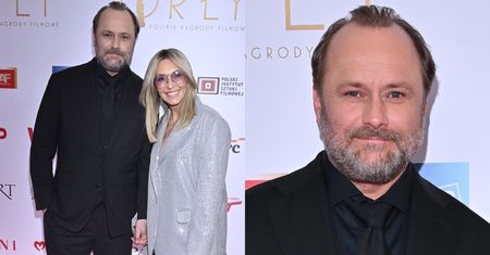 Orły 2026: Leszek Lichota bryluje na ściance w towarzystwie NOWEJ UKOCHANEJ. Ładna z nich para? (ZDJĘCIA)