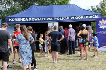 Gorlice: Bezpieczeństwo i zabawa nad Klimkówką w czasie profilaktycznego Pikniku Rodzinnego