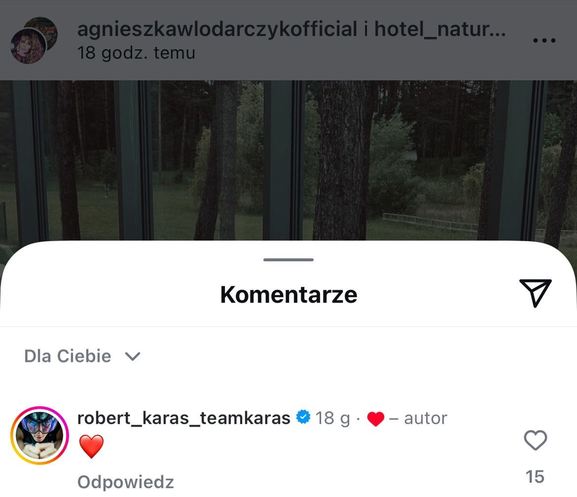 Komentarz Roberta Karasia 