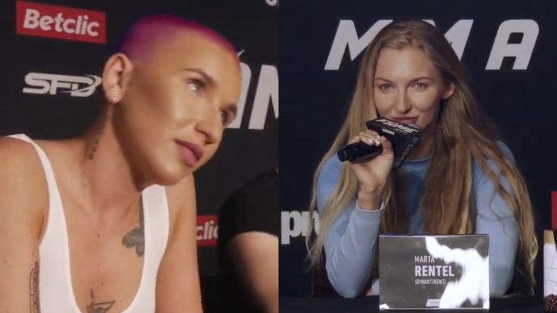 Konferencja Fame MMA: Marta Linkiewicz i Martirenti