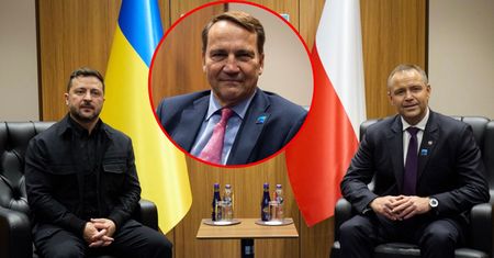 "Dziękuję". Sikorski o spotkaniu Nawrocki-Zełenski