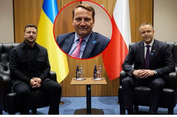 "Dziękuję". Sikorski o spotkaniu Nawrocki-Zełenski