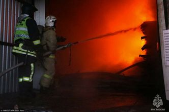 Pożar rosyjskiego terminalu Novatek. "Stan podwyższonej gotowości"