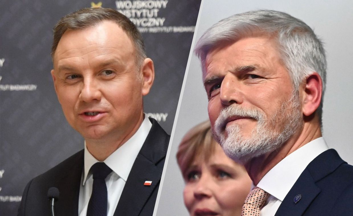 Petr Pavel i Andrzej Duda