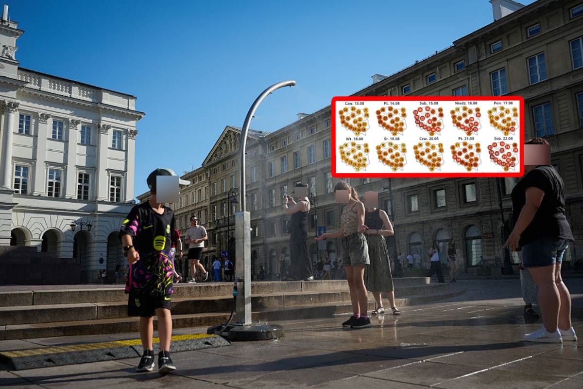 Upał wróci do Polski. 17 sierpnia nadejdzie zwrot