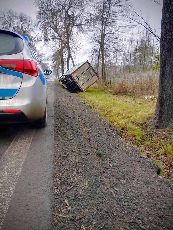 Wypadek w Łącku 