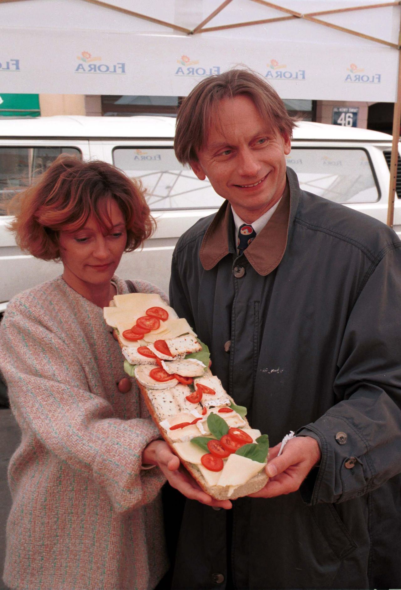 Krzysztof i Jagoda Tyńcowie w 1995 roku