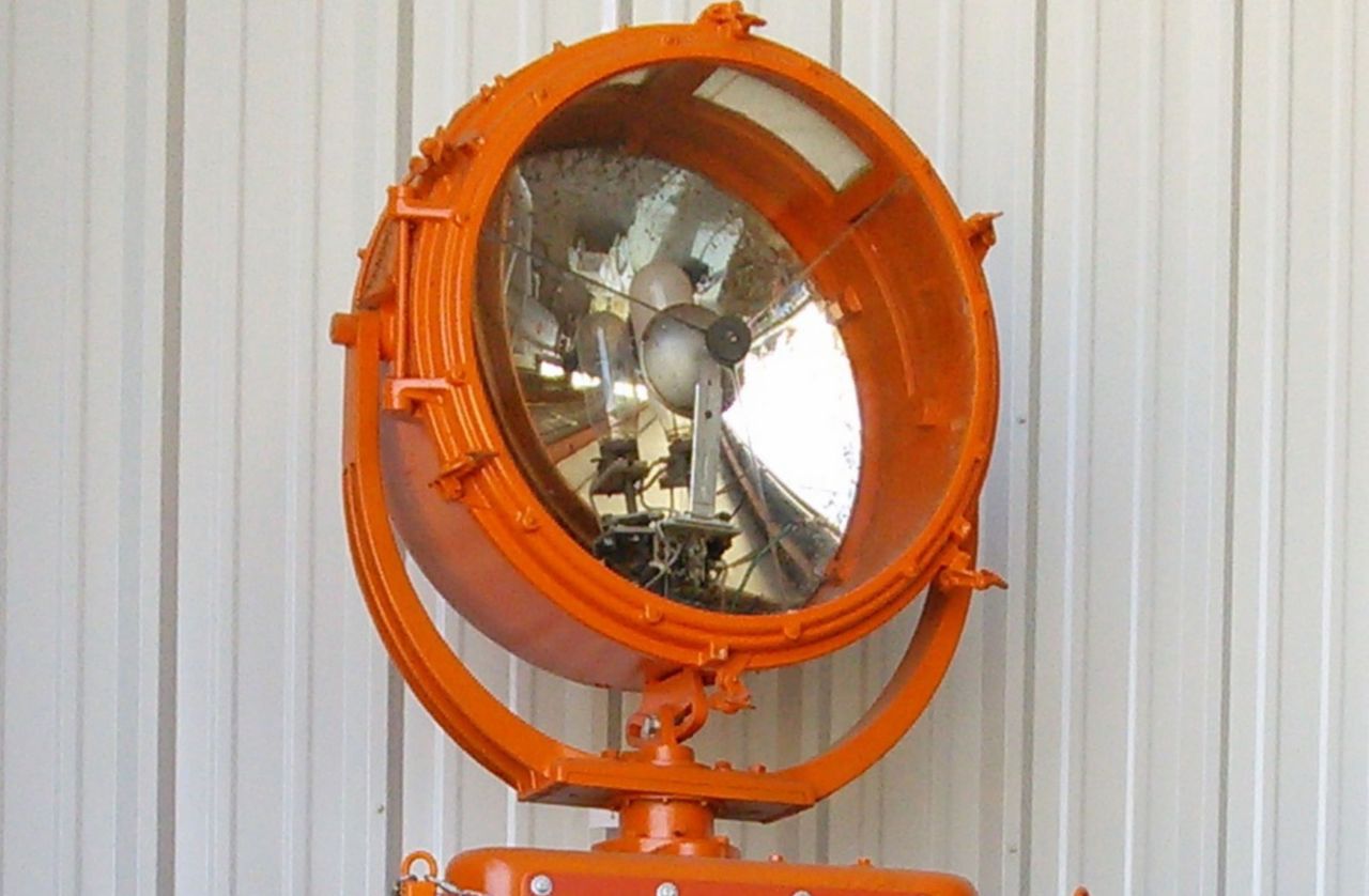 Spotlight from the Transcontinental Airway System tower