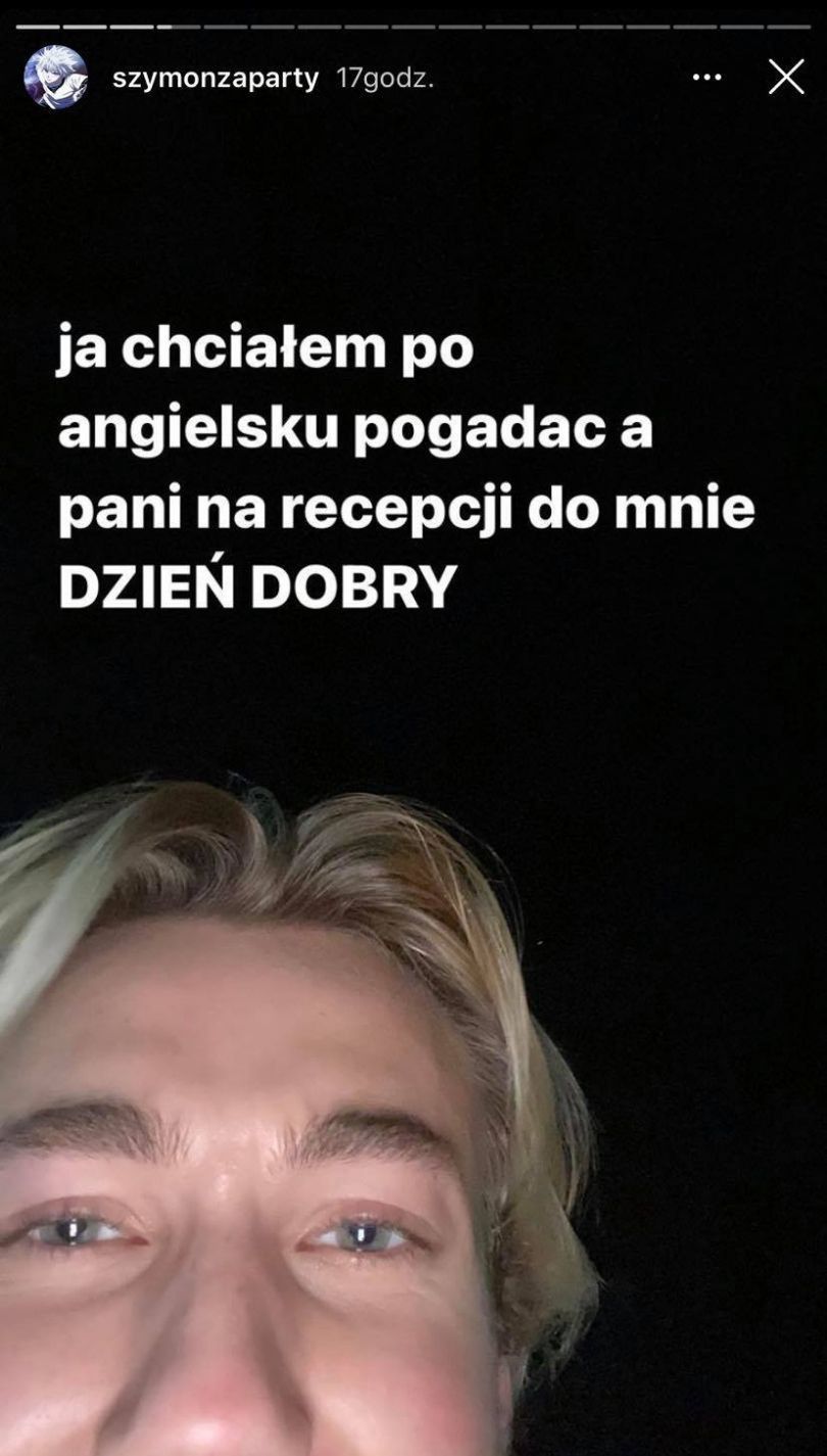Wakacyjny dramat Szymona Zapartego