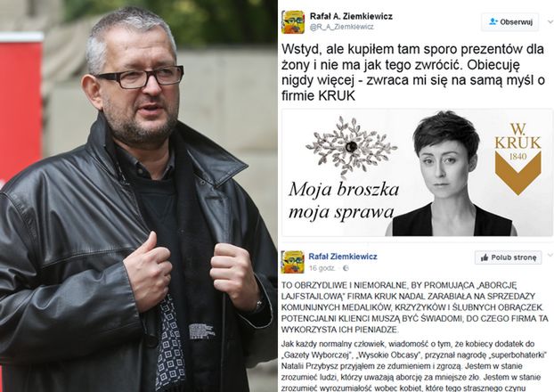Rafał Ziemkiewicz stanie przed sądem za fałszywą reklamę z Natalią Przybysz? "NIE USUNĘ jej!"