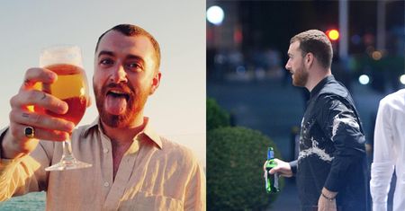 Sam Smith raczy się małym piwkiem po koncercie w Polsce (ZDJĘCIA)