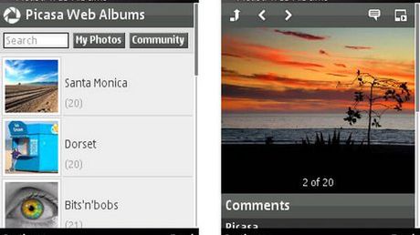 Google Picasa w końcu dostępny na Symbiana 1