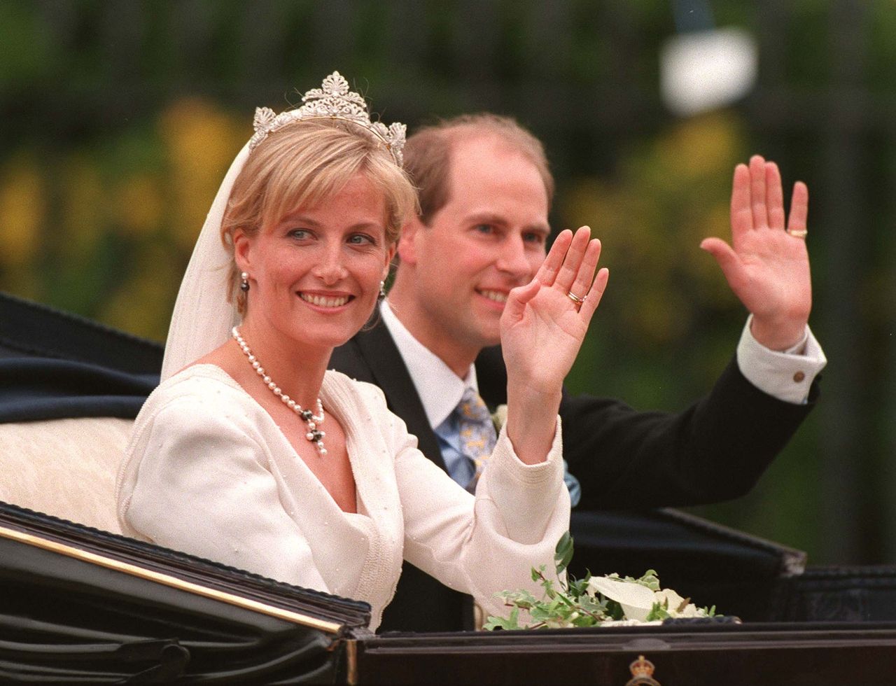 Sophie Rhys-Jones i książę Edward stanęli na ślubnym kobiercu w 1999 roku