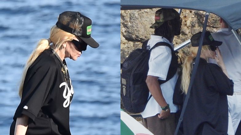 Madonna "przyłapana" we Włoszech z tajemniczym mężczyzną