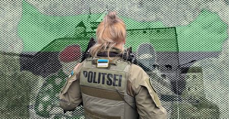 Narwa, dwie twierdze, jedna rzeka. Pojechaliśmy na patrol wzdłuż granicy z Rosją