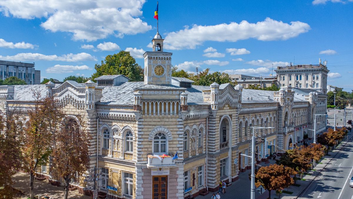 Mołdawia, ratusz w Kiszyniowie