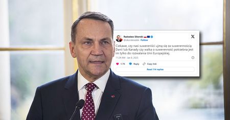 Sikorski ostro o planach Trumpa. Zamieścił wymowny wpis