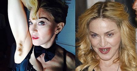 Madonna CHWALI SIĘ... WŁOSAMI POD PACHAMI!