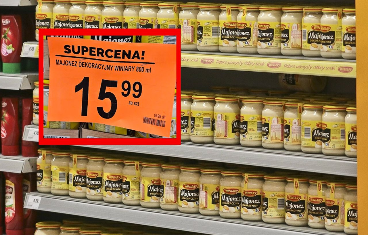"Supercena" za majonez. "Ludzie nie dowierzają"