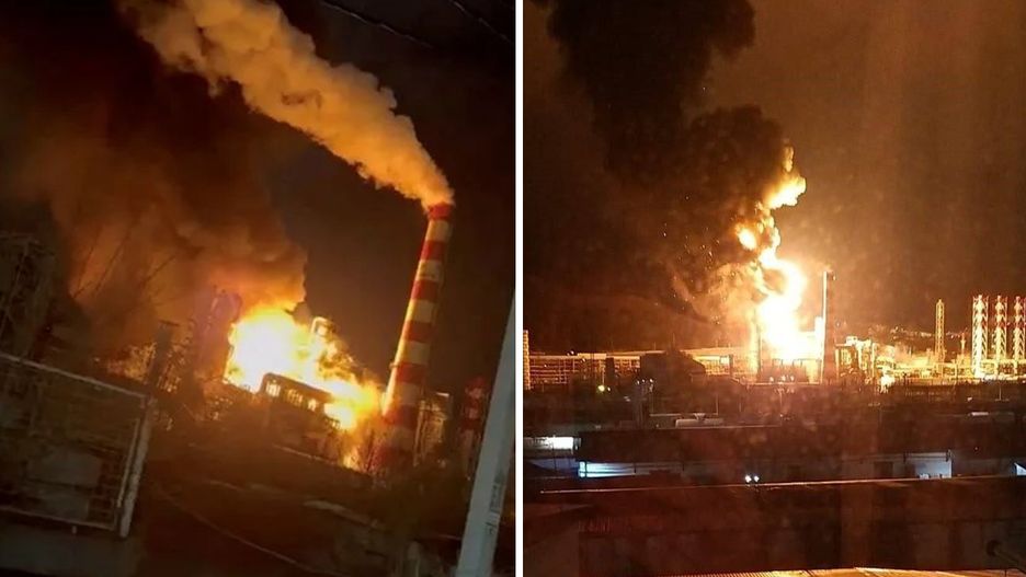 Zaatakowali rafinerię. Rosja znowu płonie