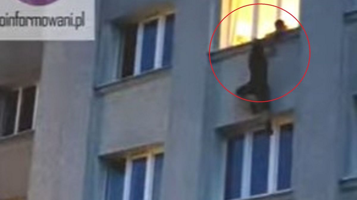 Spadł z 3. piętra w Toruniu.