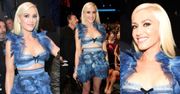 Gwen Stefani w staniku z falbanami