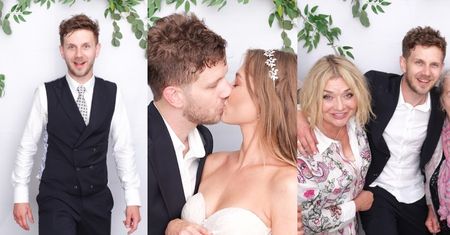 TYLKO NA PUDELKU: Mamy zdjęcia z fotobudki ze ślubu Antka Królikowskiego i Joanny Opozdy! (FOTO)