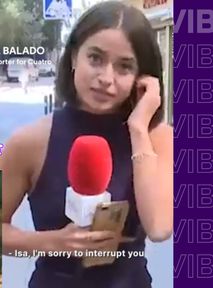 Napastował reporterkę na wizji. Był z siebie zadowolony
