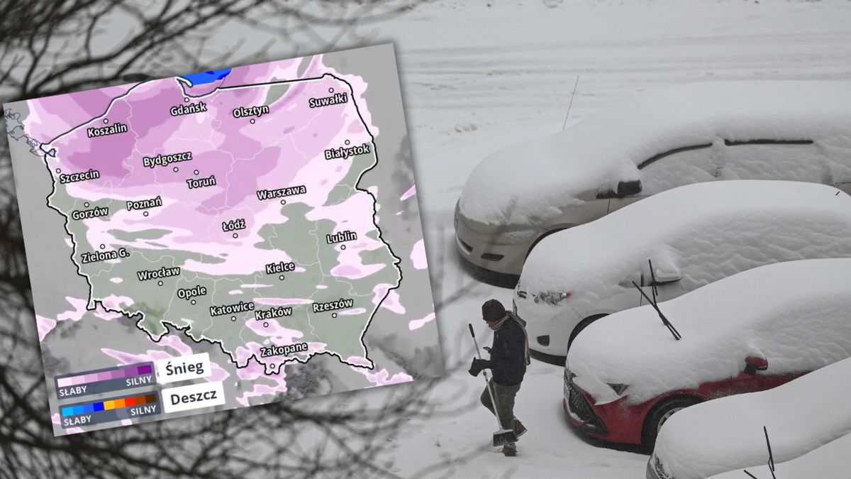 W najbliższych dniach w Polsce pojawi się śnieg 