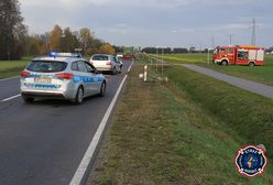 Wjechał w ciągnik z przyczepą. Kierowca mercedesa trafi przed sąd