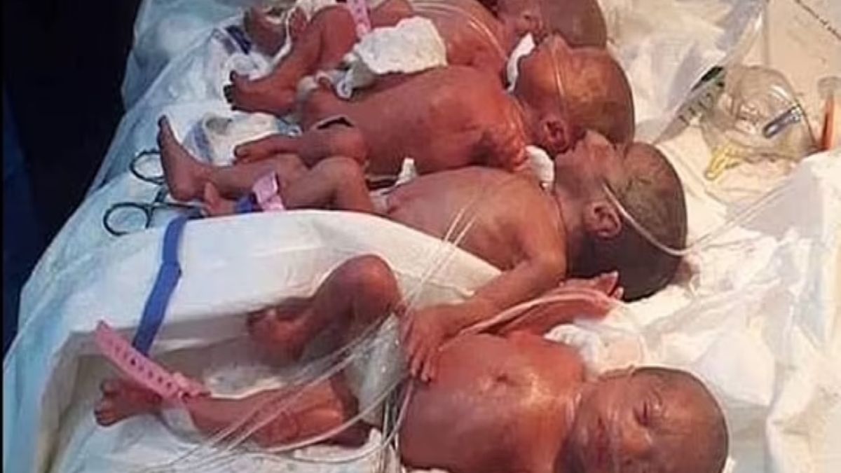 Halima Cisse sądziła, że urodzi siedmioro dzieci. Ostatecznie okazało się, że lekarze nie doszacowali liczby noworodków