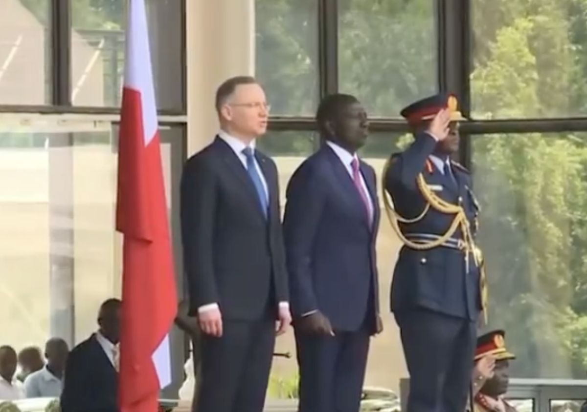 Wizyta polskiego prezydenta Andrzeja Dudy w Nairobi